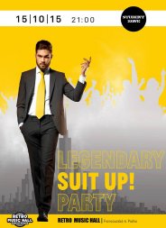 SUIT UP Party / Retro Music Hall Praha