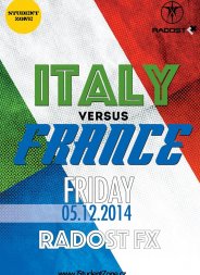 France vs Italy / Radost FX Praha