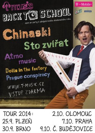 t-music Back to School 2014 / Výstaviště Holešovice Praha