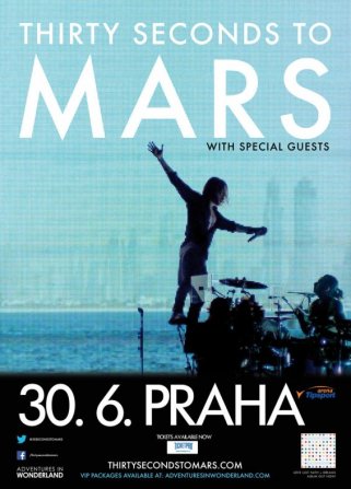 30 Seconds to Mars / Tipsport Arena Praha