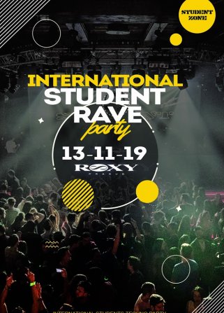 International Student Rave / Roxy Praha