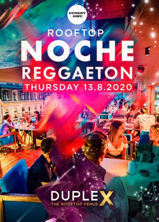 Rooftop Noche Reggaeton / Duplex Praha