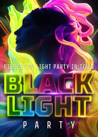 Black Light Party-Duplex / Duplex Praha